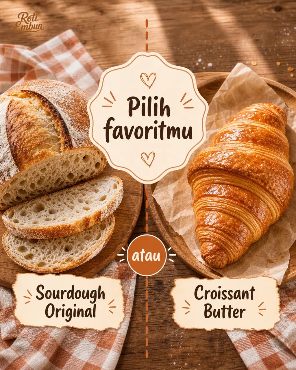 Masalah → Solusi — Roti Embun